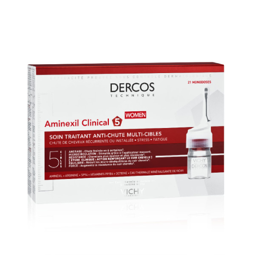 VICHY Dercos Aminexil Clinical 5 Kuracja przeciw wypadaniu włosów dla kobiet
