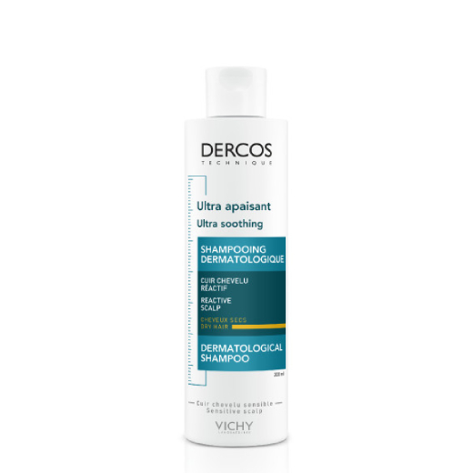 VICHY Dercos Ultrakojący szampon do włosów suchych 200ml