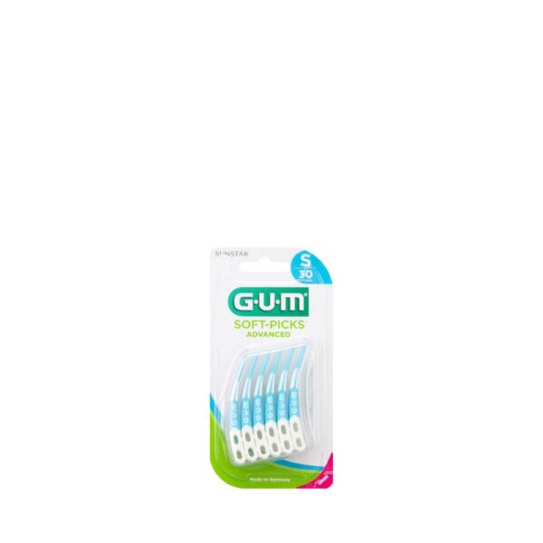 GUM Soft-Picks Advancet Szczoteczki międzyzębowe S 30 sztuk