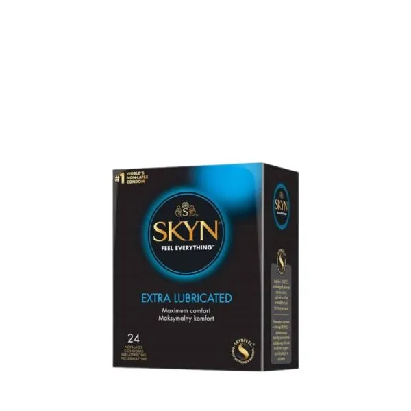 SKYN Extra Lubricated Prezerwatywy ekstra nawilżenie 24 sztuk