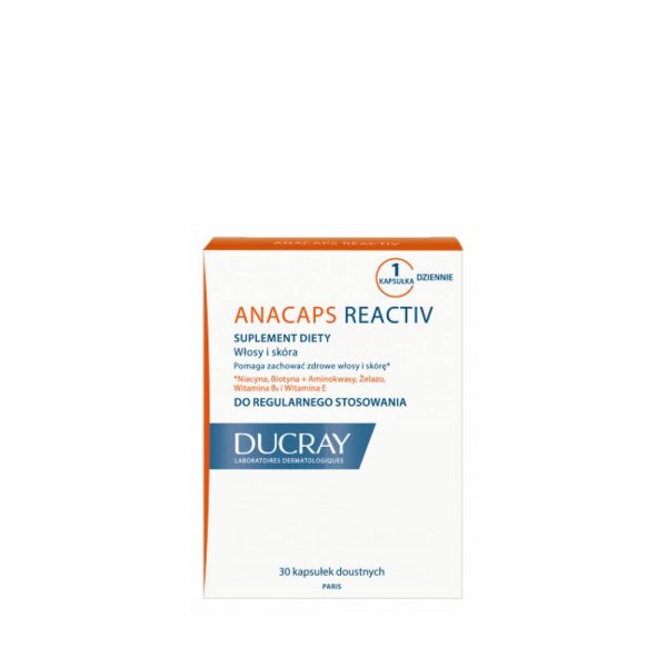 DUCRAY Anacaps Reactive 30 kapsułek