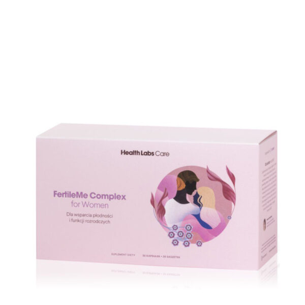 Health Labs Care FertileMe Complex Wsparcie płodności u kobiet 30 kapsułek + 30 saszetek